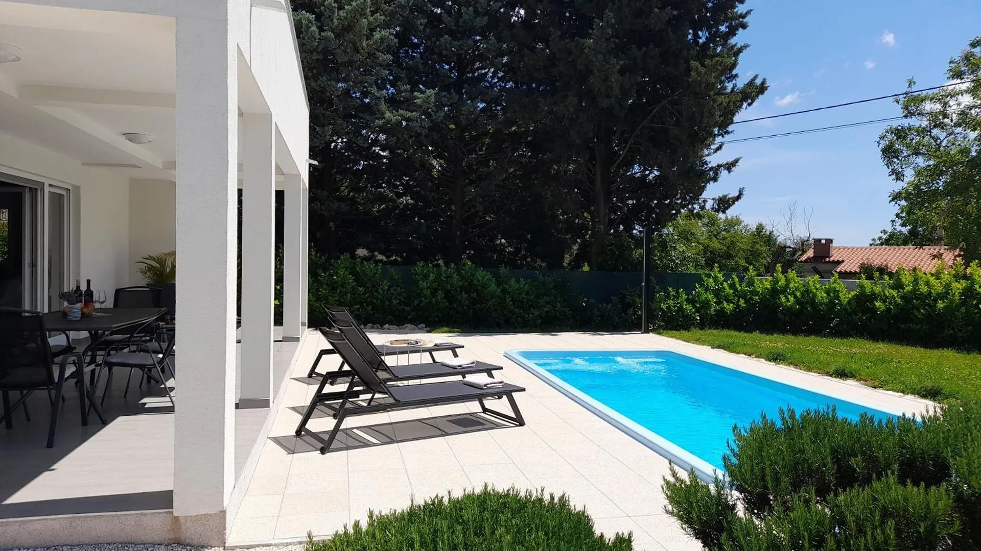 Aria Ferienhaus Mit Pool, In Filipana